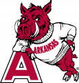 Arkansas Razorbacks 1955-1973 Secondary Logo Iron On Transfer