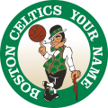 Boston Celtics Customized Logo Iron On Transfer