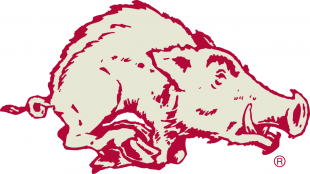 Arkansas Razorbacks 1964-1972 Alternate Logo 02 Print Decal