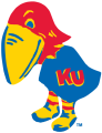 Kansas Jayhawks 1923-1928 Primary Logo Print Decal