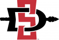 San Diego State Aztecs 2013-Pres Primary Logo Print Decal