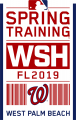 Washington Nationals 2019 Event Logo Iron On Transfer