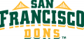San Francisco Dons 2012-Pres Wordmark Logo Print Decal