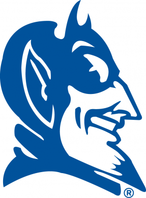 Duke Blue Devils 1978-Pres Secondary Logo Print Decal