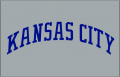 Kansas City Royals 1971-1972 Jersey Logo Print Decal