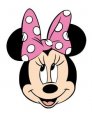 Minnie Mouse Logo 14 Iron On Transfer
