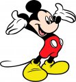 Mickey Mouse Logo 26 Print Decal