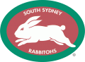 South Sydney Rabbitohs 1998-2010 Primary Logo Print Decal