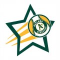 Oakland Athletics Baseball Goal Star logo Print Decal