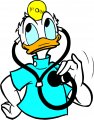 Donald Duck Logo 51 Print Decal
