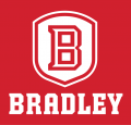 Bradley Braves 2012-Pres Primary Dark Logo Print Decal