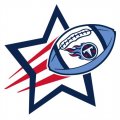 Tennessee Titans Football Goal Star logo Print Decal