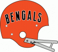 Cincinnati Bengals 1968-1979 Helmet Logo Print Decal