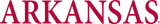 Arkansas Razorbacks 1980-2000 Wordmark Logo 03 Print Decal