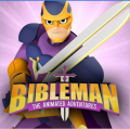 Bibleman 01 logo Iron On Transfer