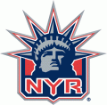 New York Rangers 1996 97-2006 07 Alternate Logo Print Decal