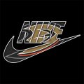 Anaheim Ducks Nike logo Print Decal