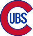 Chicago Cubs 1937-1940 Primary Logo Print Decal