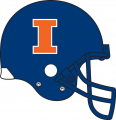 Illinois Fighting Illini 2012-2013 Helmet Print Decal
