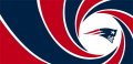 007 New England Patriots logo Print Decal