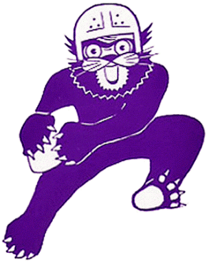 Northwestern Wildcats 1959-1967 Primary Logo Print Decal