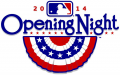 MLB Opening Day 2014 Special Logo Iron On Transfer