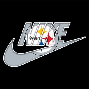 Pittsburgh Steelers Nike logo Iron On Transfer