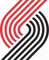 Portland Trail Blazers 1990-2001 Alternate Logo Print Decal