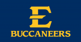 ETSU Buccaneers 2014-Pres Alternate Logo 04 Print Decal