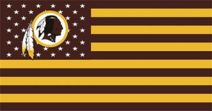 Washington Redskins Flag001 logo Iron On Transfer