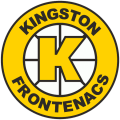 Kingston Frontenacs 1989 90-1997 98 Primary Logo Iron On Transfer