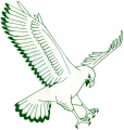 NC-Wilmington Seahawks 1977-1985 Primary Logo Print Decal
