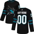 San Jose Sharks Custom Letter and Number Kits for Alternate Jersey Material Vinyl