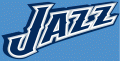Utah Jazz 2006-2010 Wordmark Logo Print Decal