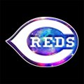 Galaxy Cincinnati Reds Logo Print Decal