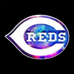 Galaxy Cincinnati Reds Logo Iron On Transfer