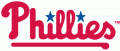 Philadelphia Phillies 1992-2018 Wordmark Logo Print Decal