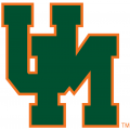 Miami Hurricanes 1940-1964 Alternate Logo Print Decal