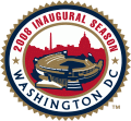 Washington Nationals 2008 Stadium Logo Iron On Transfer