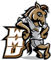 Western Michigan Broncos 2002-2015 Mascot Logo Print Decal