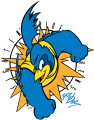 Delaware Blue Hens 1999-Pres Mascot Logo 08 Print Decal