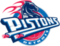 Detroit Pistons 2001-2004 Primary Logo Print Decal
