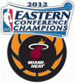 Miami Heat 2011-2012 Champion Logo Print Decal