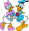 Donald Duck Logo 62 Print Decal