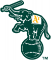 Oakland Athletics 1995-Pres Alternate Logo Iron On Transfer