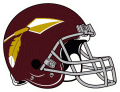 Washington Redskins 1965-1969 Helmet Logo Print Decal