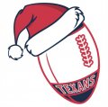 Houston Texans Football Christmas hat logo Iron On Transfer