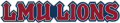 Loyola Marymount Lions 2001-2007 Wordmark Logo Print Decal