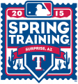 Texas Rangers 2015 Event Logo Print Decal