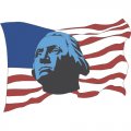 American Logo 17 Print Decal